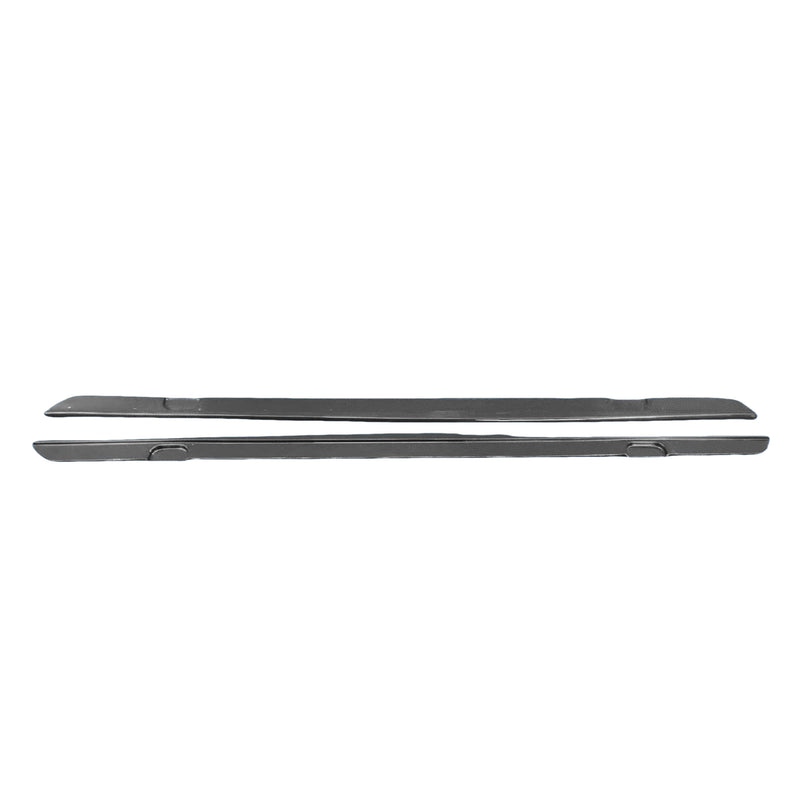 Side Skirt Extensions, Carbon Look, for BMW 2 Series F22 / F23 (2014-2021)