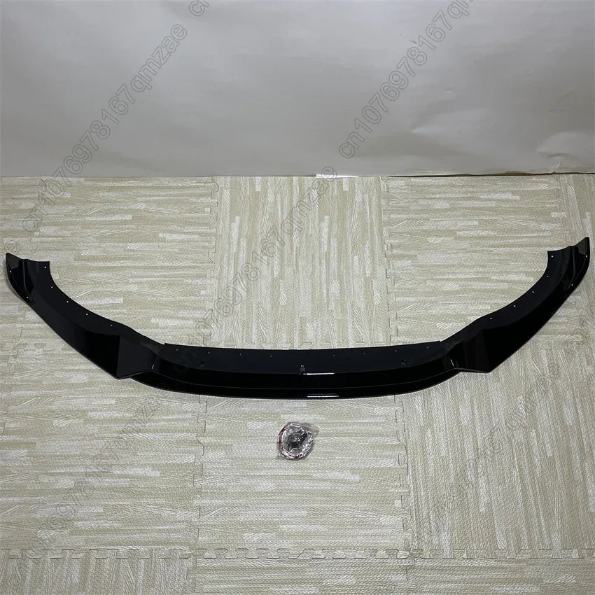 4Pcs Car Front Bumper Splitter Lip Diffuser Spoiler Black For BMW X3 G01 & X4 G02 M40i M40d M-Pack M-Sport 2017-2021 Guard Cover