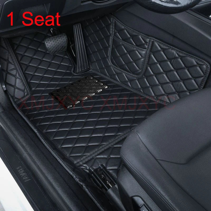 Artificial Leather Custom Car Floor Mats for BMW 4 Series F32 Coupe F33 Convertible F36 Gran Coupe Interior Accessories Details