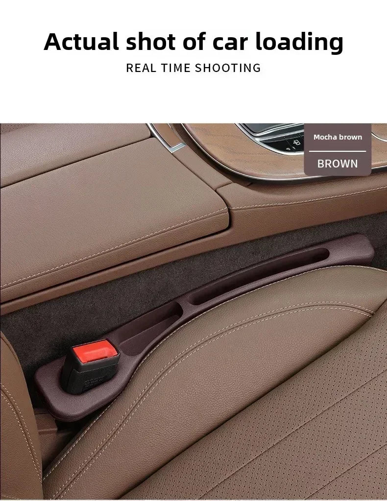 2pcs Car Seat Gap Storage Box Cup Holder Seat Crevice Side Organizer For BMW E90 E60 E46 E39 F30 F10 E87 X3 X4 X5 X1 G30 G20