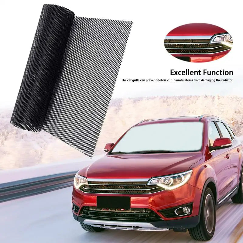 Car Tuning Grill Car Racing Grille Mesh Vent Universal Aluminum  Automotive Grille insert Bumper Vehicle Body Protective Tool