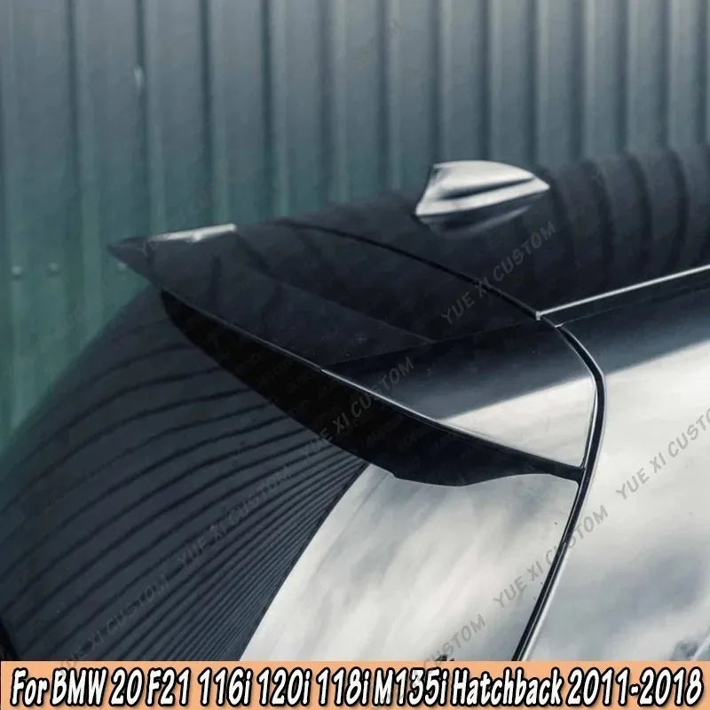 For BMW F20 F21 116i 118i 120i M135i M140i 2011-2019 Rear Roof Spoiler Cap Rear Trunk Roof Lip Spoiler Wing Car Rear Lip Covers