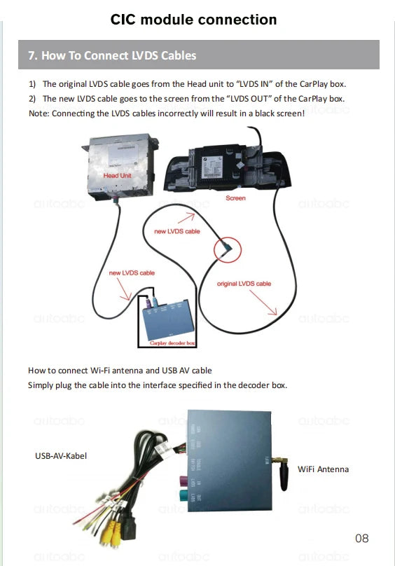 Wireless CarPlay Android For BMW NBT CIC System 1 2 3 4 5 Series X1 X3 X4 X5 F20 F21 F30 F31 F34 F10 F48 F25 F26 F15 F60 F10 E84