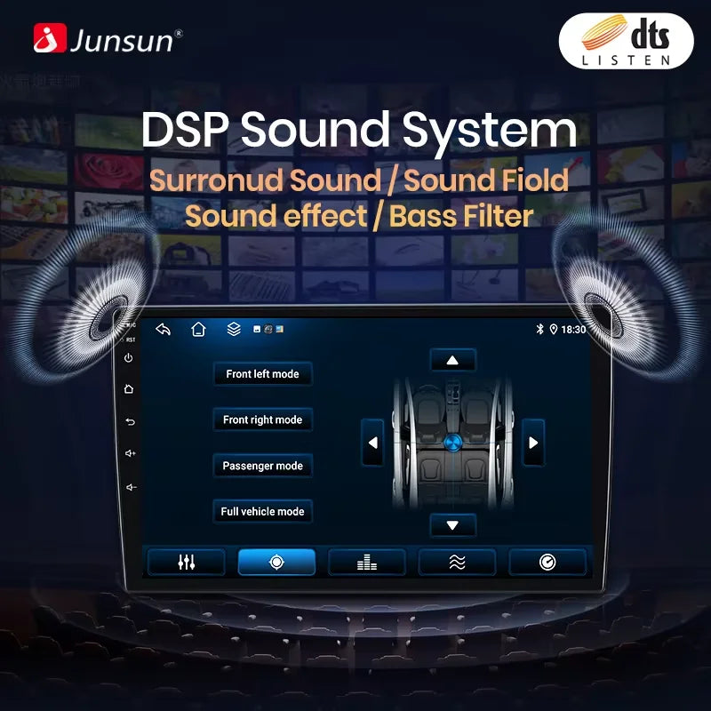 Junsun Wireless CarPlay Android Auto Car Radio For BMW M3 E46 1998-2006 GPS Multimedia 2 din Intelligent Systems Stereo