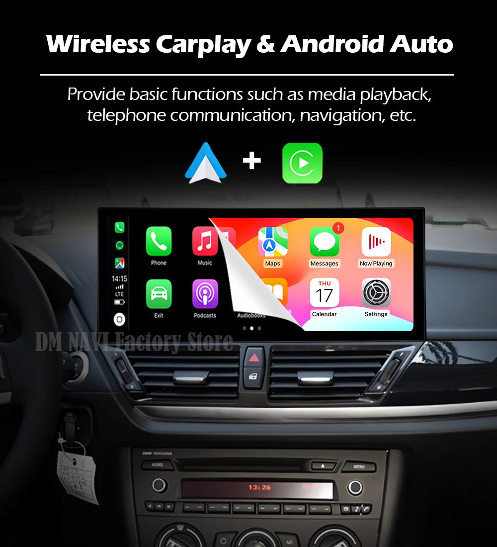 Android OS for BMW X3 G01 X4 G02 2018 - 2020 EVO System Car Radio Video Player Carplay DSP Stereo 12.3 inch Touch Screen 4G WiFi