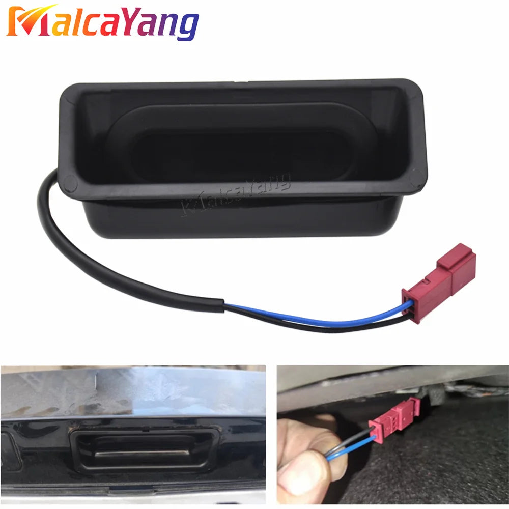 51248168035 New Car Trunk Lock Push Button Handle Switch Auto Parts For BMW E39 E60 E61 525xi 530d 545i M5 540i 528i 525i 550i