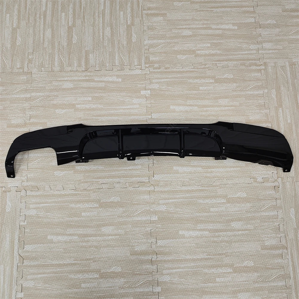 MP Style For BMW 3 Series E90 E91 320i 320d 325d 330d 335i 2005-2012 4-Door M-Sport Rear Bumper Diffuser Bodykits Tuning Black