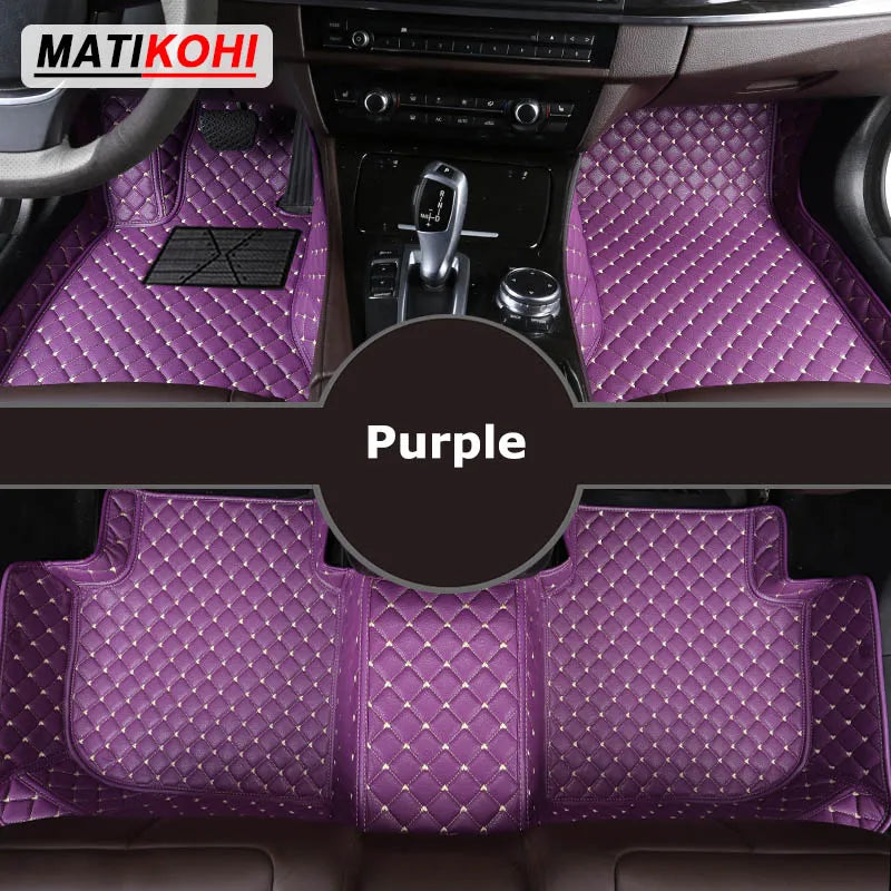 MATIKOHI Custom Car Floor Mats For BMW 4 Coupe F32 G22 2013-2023 2Doors Auto Carpets Foot Coche Accessorie