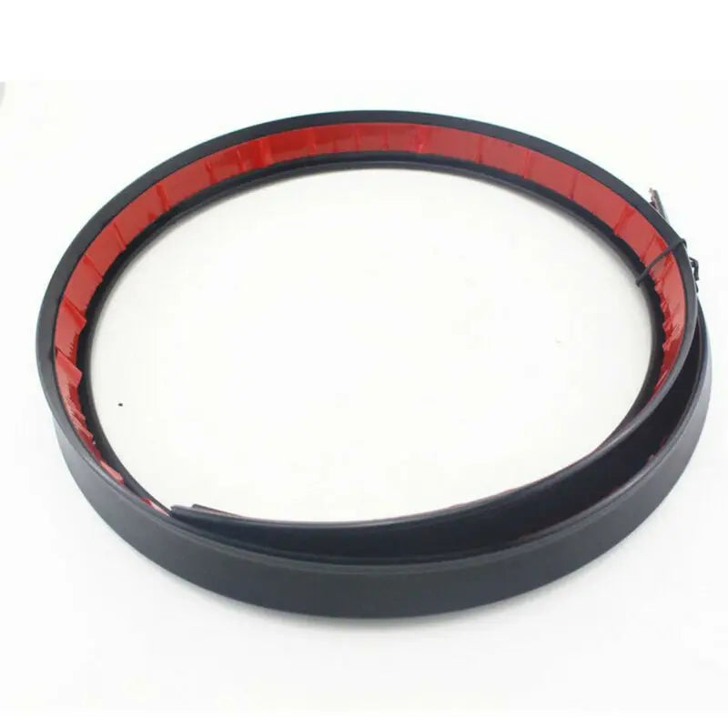 Car ABS Universal 1.2M BlackSpoiler Carbon Fiber Accessory Car Spoiler Soft Car Rear Roof Trunk Spoiler Rear Wing Lip Trim Stick