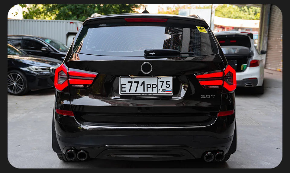 Car Lights for BMW X3 F25 2011-2017 LED Auto Taillight Assembly Upgrade 2023 The Newest G01 G08 Design Signal Lamp Accessories