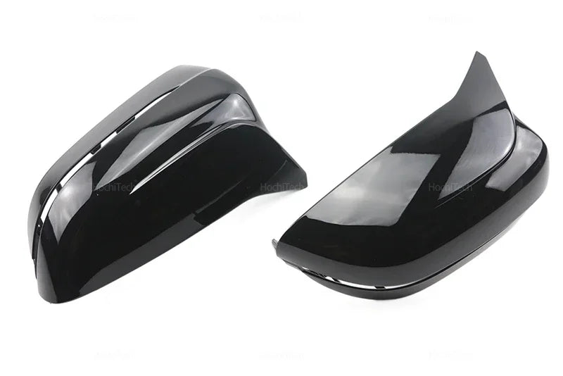 For BMW 3 4 5 6 7 8 series G20 G22 G30 G38 G11 G15 G16 Car Rearview Mirror Cover Side Wing Protect Frame Covers Bright Black