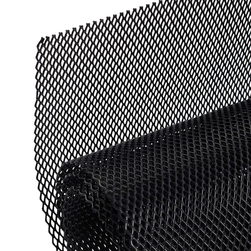 Car Tuning Grill Car Racing Grille Mesh Vent Universal Aluminum  Automotive Grille insert Bumper Vehicle Body Protective Tool