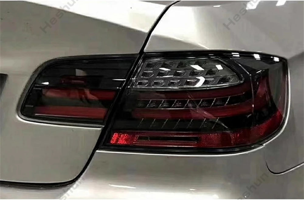 Pair Full LED Taillights For BMW 3 Series E92 M3 coupe 328i 335i 330i 2006 - 2012 Taillamp Rear Lamp Brake Fog Turn Signal Light