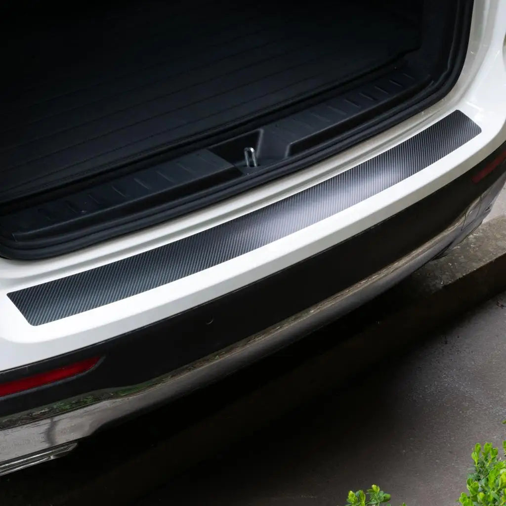 Carbon Fiber Car Trunk Rear Bumper Protector Sticker Sill Plate for BMW F20 F21 F31 G31 F11 E61 E60 X1 F48 X2 F39 X3 G01 F25 E83