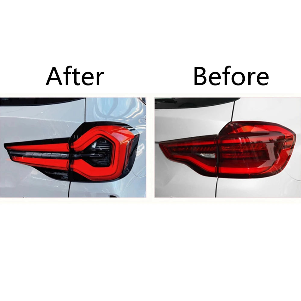 LED Rear Tail Light For BMW X3 G01 G08 2018 2019 2020 2021 2022 Plug and Play DRL Brake Turning Signal Taillights Assembly