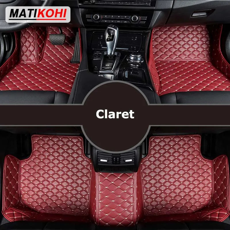 MATIKOHI Custom Car Floor Mats For BMW 4 Coupe F32 G22 2013-2023 2Doors Auto Carpets Foot Coche Accessorie