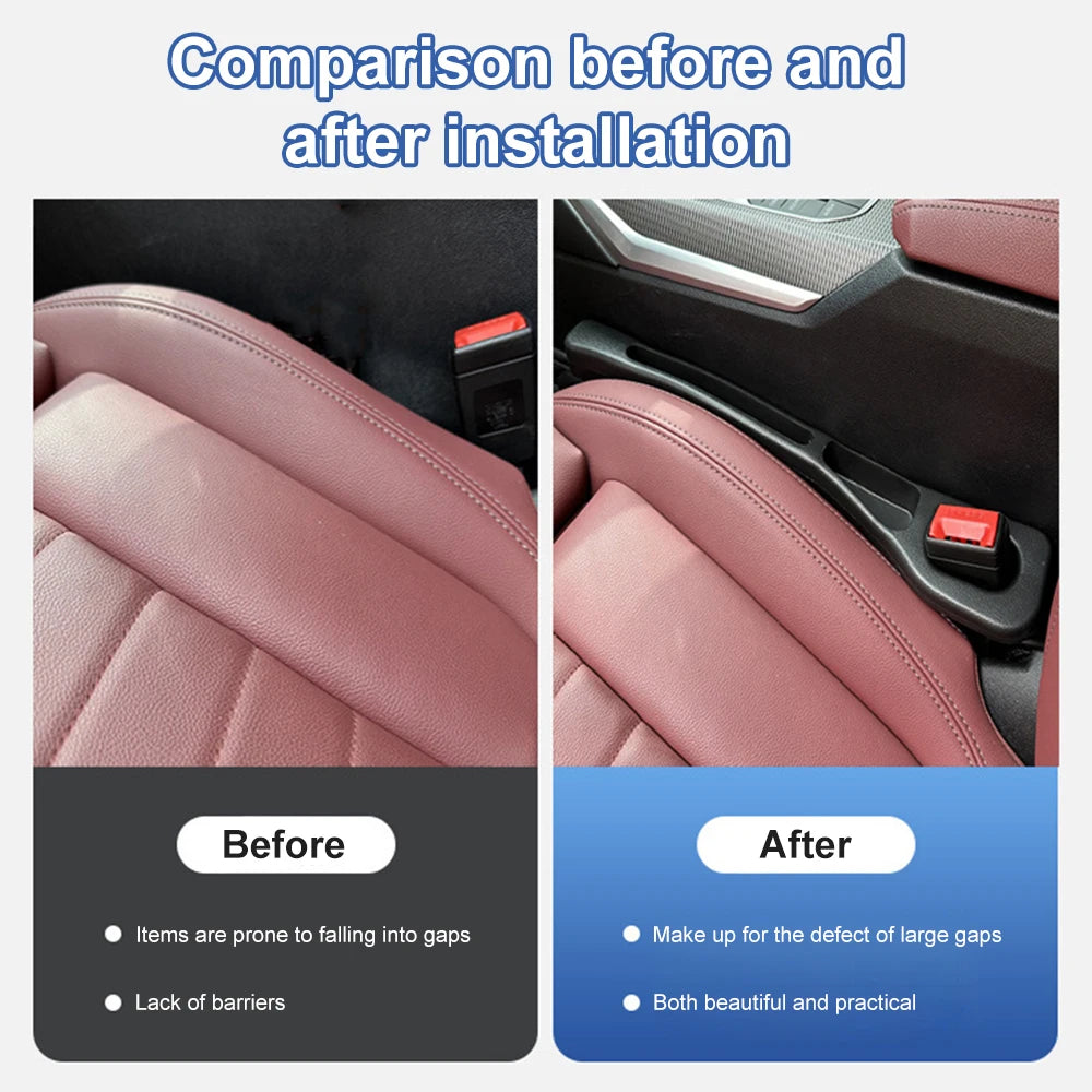 2pcs Car Seat Gap Filler Between Seats For BMW 3 Series F30 F31 F34 M3 E46 E90 E91 E92 E93 G21 G20 Interior Auto Accessories