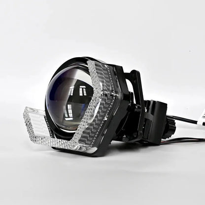 Rectangular RGB Angel Eye Shrouds with App (2.5/3 in), universal fit, view 9