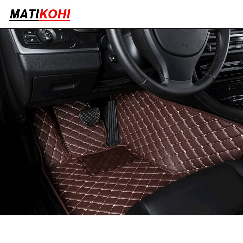 MATIKOHI Custom Car Floor Mats For BMW 4 Coupe F32 G22 2013-2023 2Doors Auto Carpets Foot Coche Accessorie
