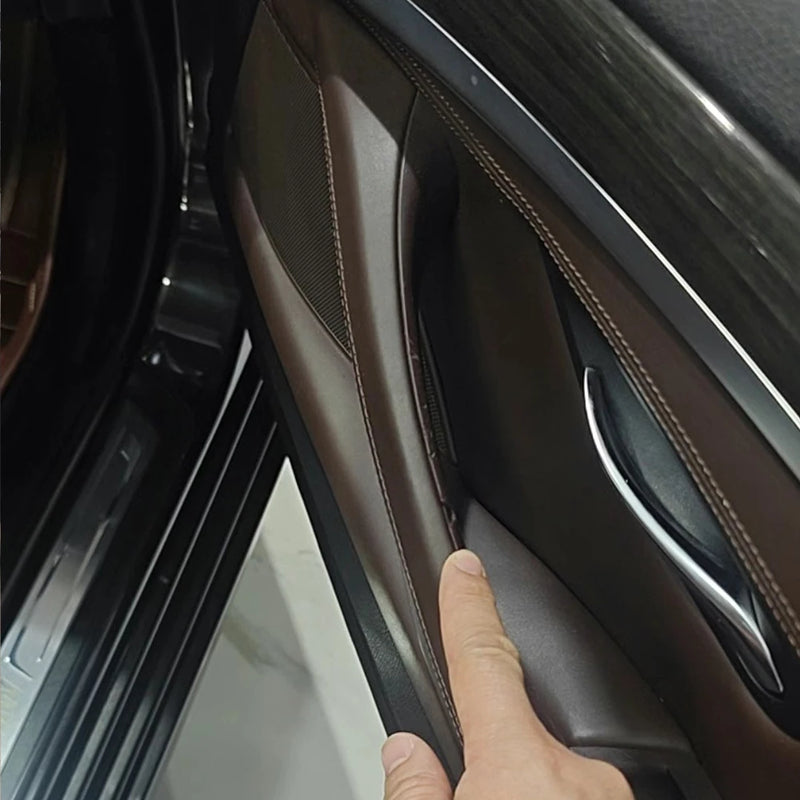 Leather passenger door pull handle for BMW F10 / F11