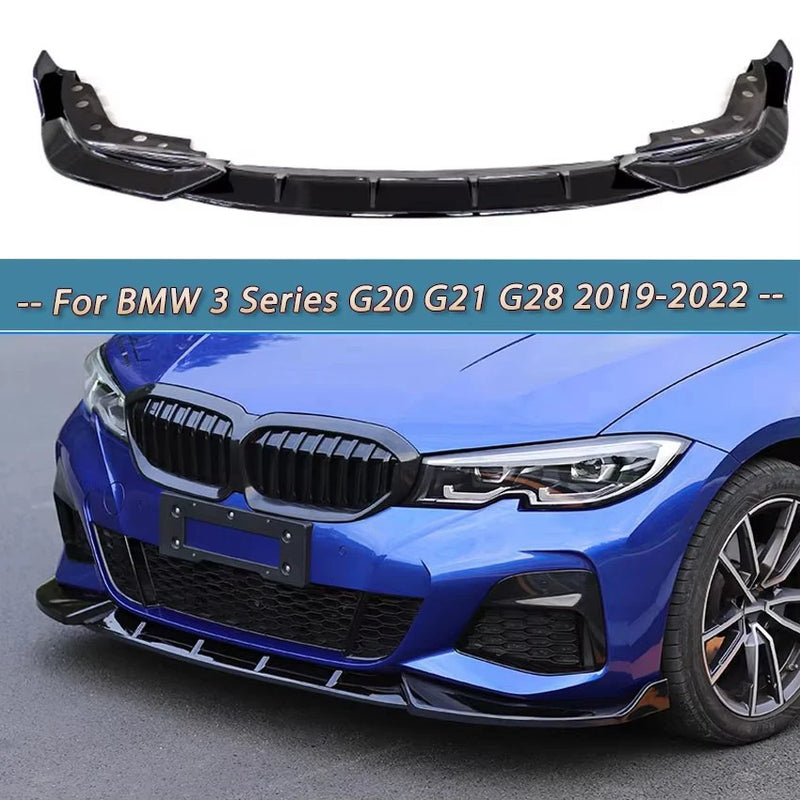 Front lip splitter for BMW G20 M Sport