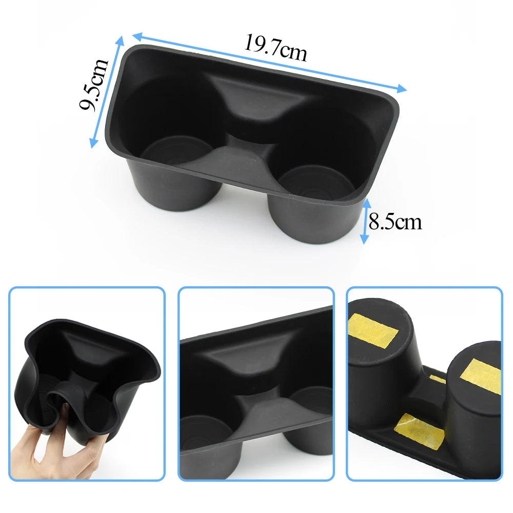 Center Console Drink Water Cup Holder Storage Table Insert Cover For BMW 3 4 Series M3 M4 F30 F31 F34 F35 F80 F32 F33 F36 F82