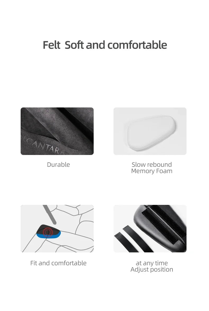 For BMW F30 F20 G20 G30 X3 G01 X5 E70 X6 E71 Made of Alcantara Car Door Armrest Elbow Pad Leg Support Cushion Anti-collision