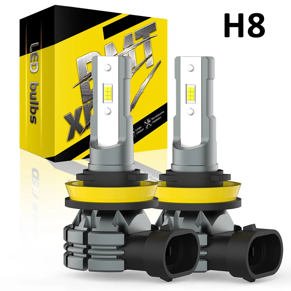 BMTxms 2PCS Dual Color H16 JP H8 H11 9005 HB3 9006 HB4 LED Fog Light DRL Lamp For Audi Nissan Fiat Honda Mini Toyota BMW F36 F10