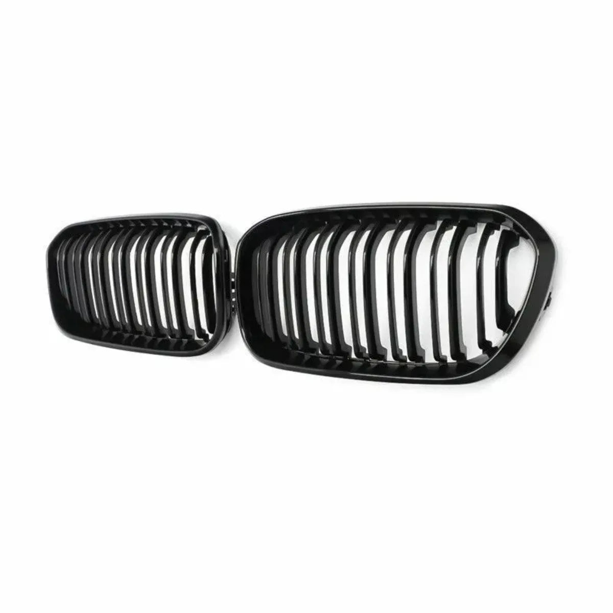 Kidney Grilles, Gloss Black, for BMW 1 Series F20 / F21 LCI (2015-2019)