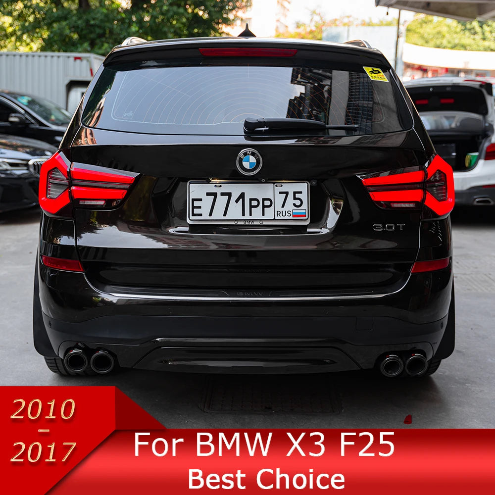 Car Lights for BMW X3 F25 2011-2017 LED Auto Taillight Assembly Upgrade 2023 The Newest G01 G08 Design Signal Lamp Accessories