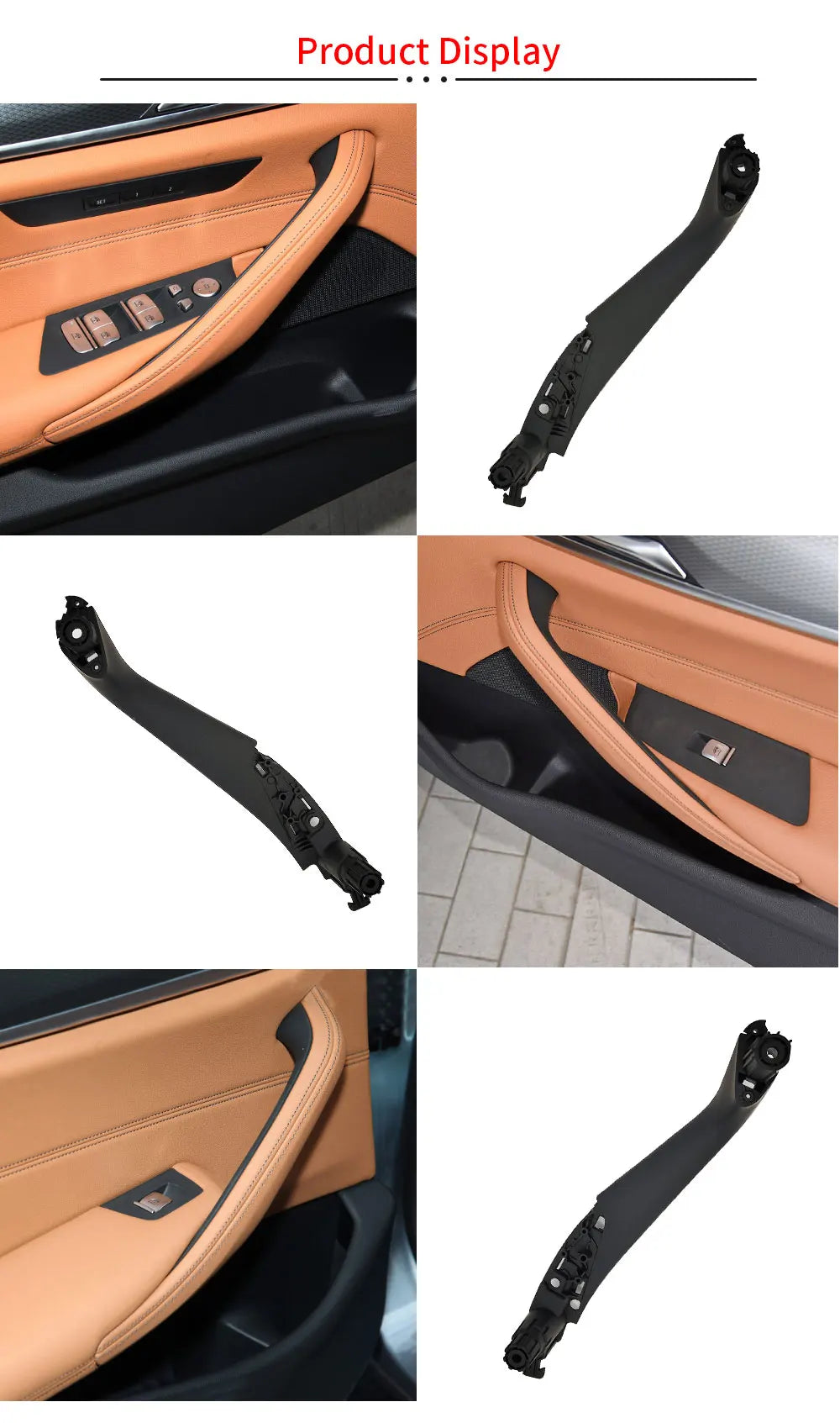 For BMW G30 G31 Car Front Rear Interior Door Handle Pull Accessory For BMW 5 Series 520 523 525 528 530 535 51417438523