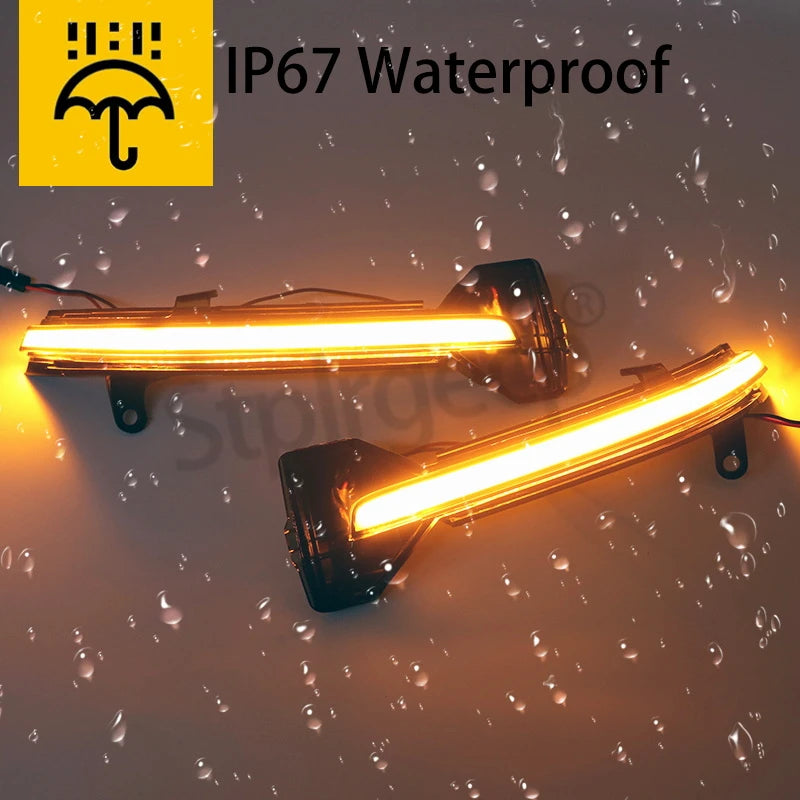 LED Dynamic Turn Signal Side Mirror Sequential Light Lamp For BMW G38 G12 G20 G30 G31 G14 G15 G11 G12 M5 F90 5 6 7 8 3 Series