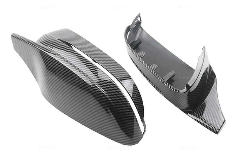 Carbon Fiber Glossy Black Replacement Side Mirror Covers Cap For BMW 3 4 5 7 8 Series G20 G21 G30 G38 G22 G23 G11 G12 G15 G16