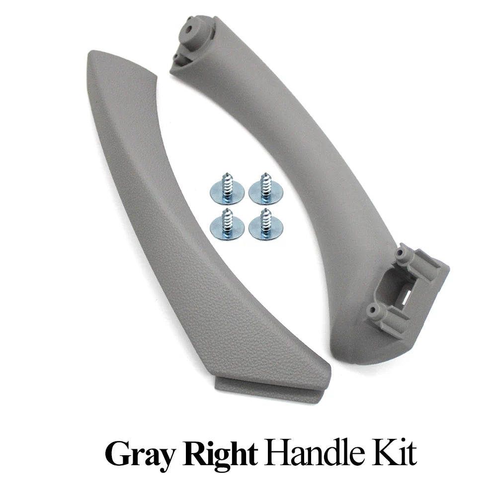 LHD RHD Interior Door Pull Handle Kit With Cover Trim Assembly Replacement For BMW 3 Series E90 E91 E92 316 318 320 325 328i