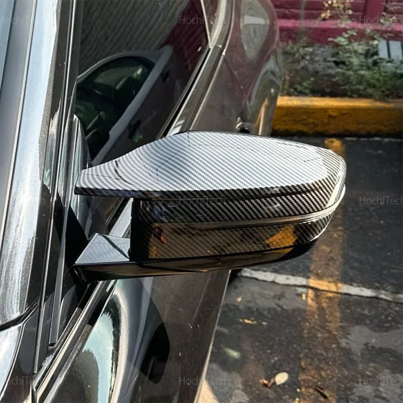 Carbon Fiber Glossy Black Replacement Side Mirror Covers Cap For BMW 3 4 5 7 8 Series G20 G21 G30 G38 G22 G23 G11 G12 G15 G16