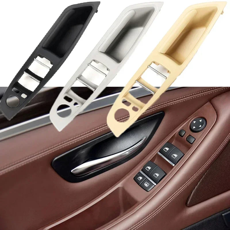 Driver's door pull handle trim for BMW 5 Series F10 and F11, left-hand drive