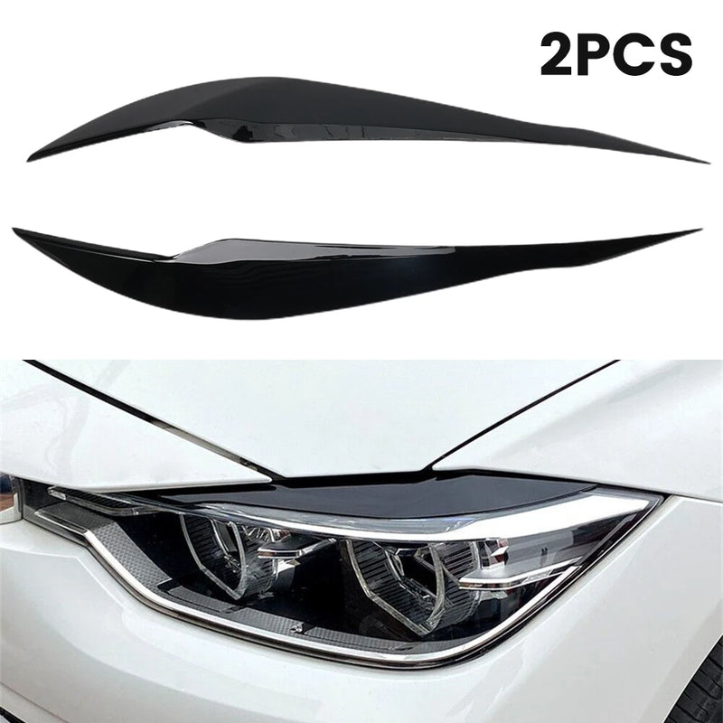 Headlight eyebrow trims for BMW F30 / F35
