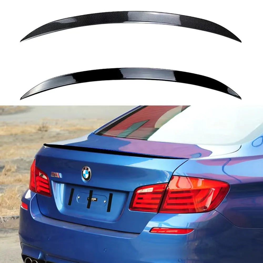 For BMW 5 Series F10 F18 M5 520i 525i 528i 530i 530i M4 M5 MP PSM Style Rear Trunk Lid Car Spoiler Wings Tuning Accessories Part