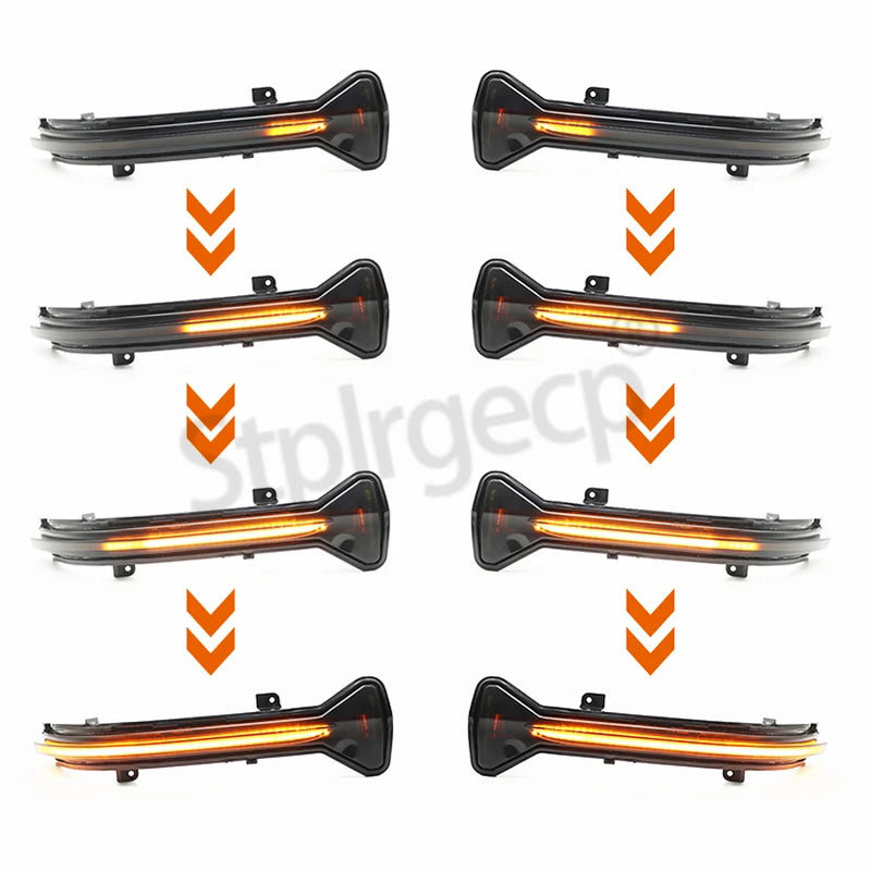LED Dynamic Turn Signal Side Mirror Sequential Light Lamp For BMW G38 G12 G20 G30 G31 G14 G15 G11 G12 M5 F90 5 6 7 8 3 Series