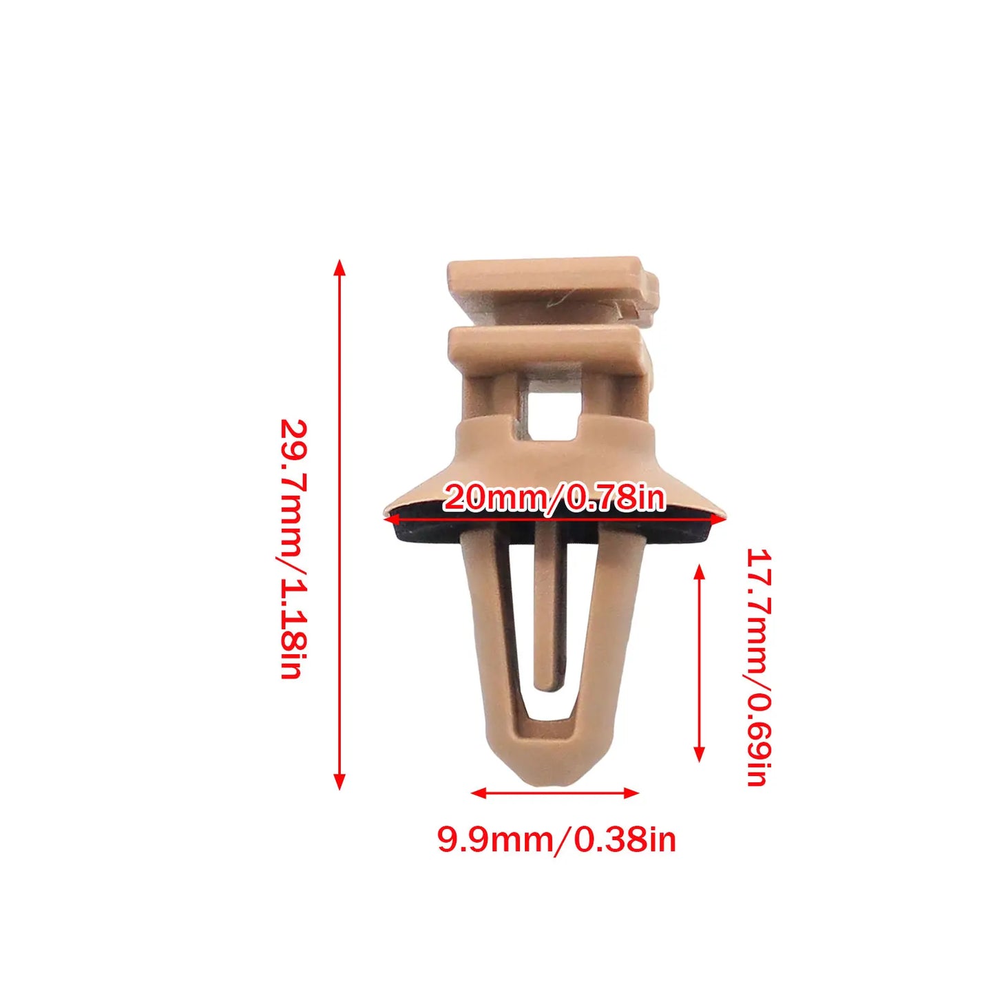 Sill Door Entrance Trims Clips 10mm Interior Clip Fasteners 51477117532 for BMW 1 2 3 4 5 6 Series E90 E60 E61 F30 F31 F80