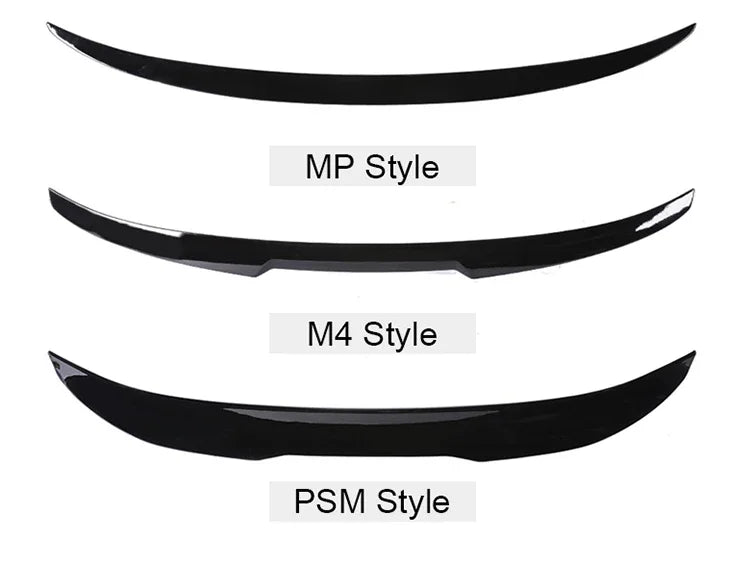 For BMW 4 Series F32 F33 F36 2014-2020 M Performance Spoiler Carbon Fiber Rear Trunk Spoiler M4 PSM Style Wing Auto Accessories