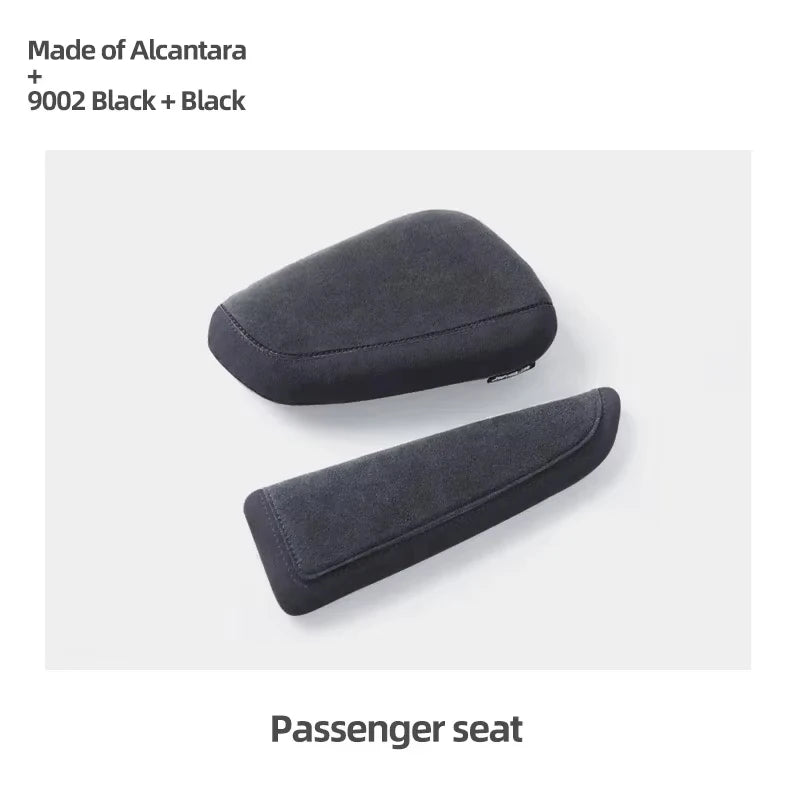 For BMW F30 F20 G20 G30 X3 G01 X5 E70 X6 E71 Made of Alcantara Car Door Armrest Elbow Pad Leg Support Cushion Anti-collision