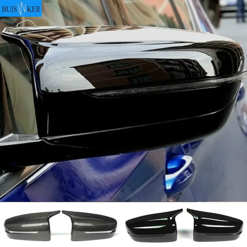 Replacement Mirror Cover For BMW 5 Series G30 G31 Side Rear Mirror Left Hand Driver Carbon Fiber ABS 2017 2018 2019