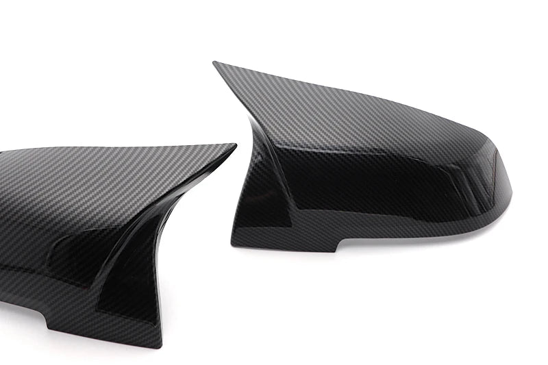 2x White mirror cover Black mirror cover Overlay for BMW 1 2 3 3GT 4 X1 E84 M2 i3 Series F20 F21 F22 F23 F30 F31 F32 F33 F34 F80