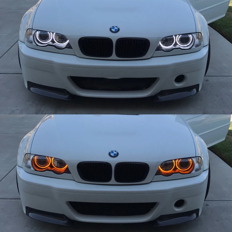 For BMW 3 Series E46 316i 318i 320d 323i 328i 330i 325xi 330d 1998-2005 Excellent LED Cotton Angel Eyes Rings Daytime Light