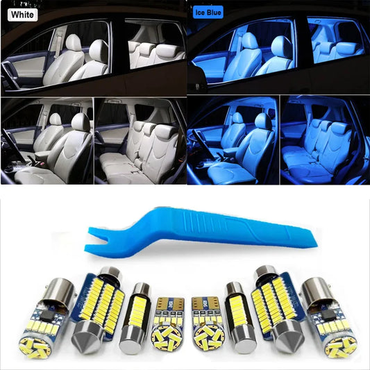 Canbus For BMW 1 3 5 Series E87 E81 F20 E46 E90 E91 E92 E93 E39 E60 E61 F10 F11 E38 E65 E66 Car LED Interior Light Kit