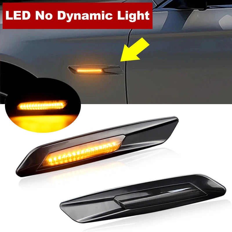 Amber LED side marker indicators for BMW E90, E60, E82 and E87