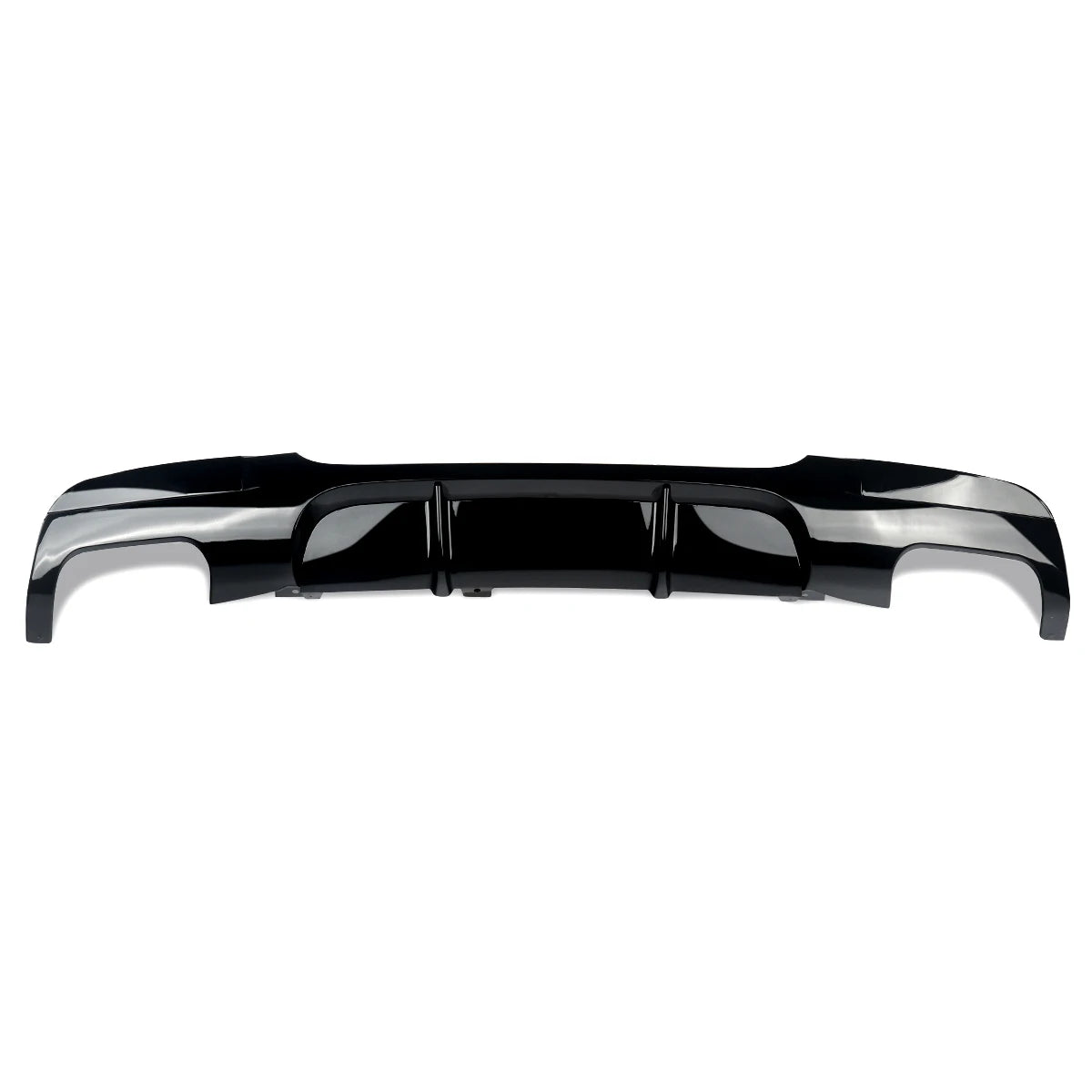 Performance Style for 2005-2013 BMW 3 Series 325i 335i E90 E91 M Sport Rear Bumper Diffuser Lip 2005-2013 Glossy Black Tuning