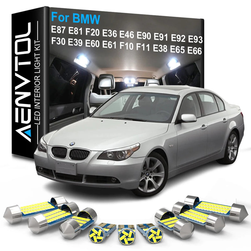 LED interior light kit for BMW 1, 3, 5 and 7 Series