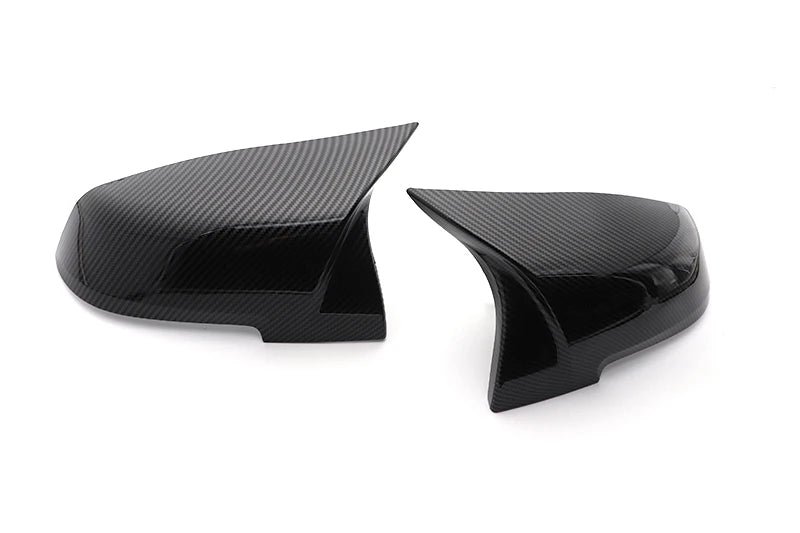 2x White mirror cover Black mirror cover Overlay for BMW 1 2 3 3GT 4 X1 E84 M2 i3 Series F20 F21 F22 F23 F30 F31 F32 F33 F34 F80
